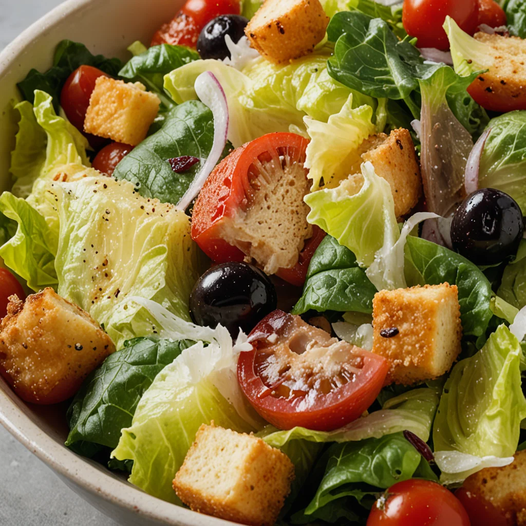 Garden Salad with Olives