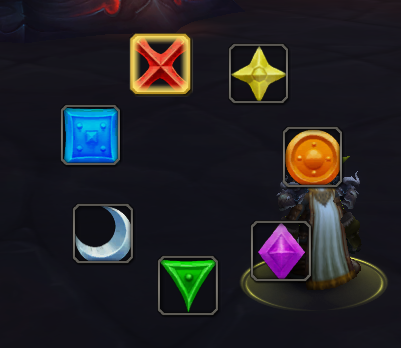 round markers