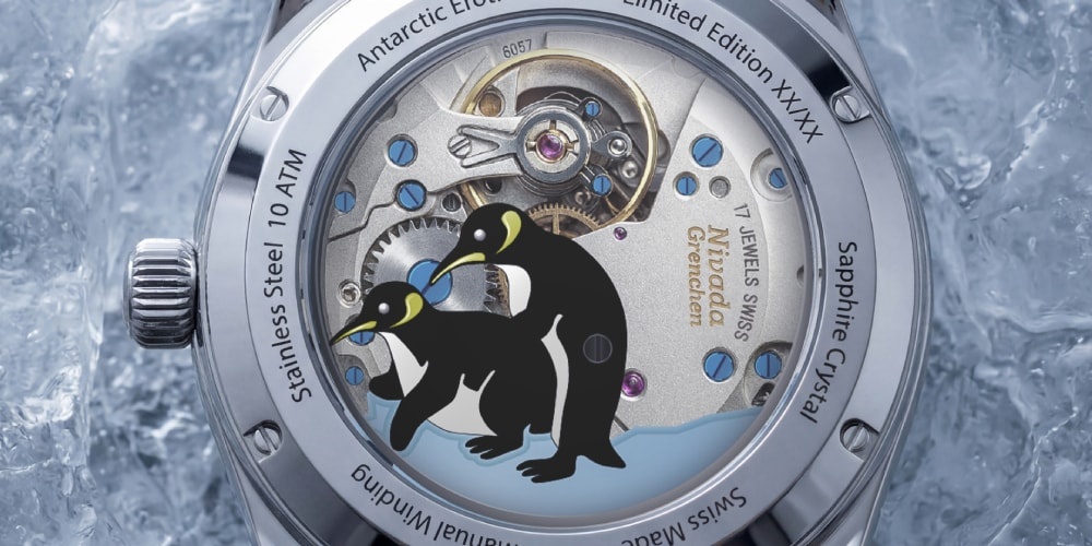 Nivada Grenchen Prezentuje Zegarek Antarctic Erotic: Połączenie Klasyki i Humorystycznego Akcentu