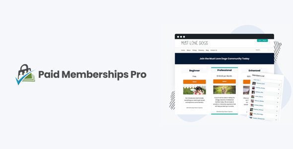 Download Paid Memberships Pro 3.8.2 + Addons – Membership Plugin and Subscriptions Platform for WordPress