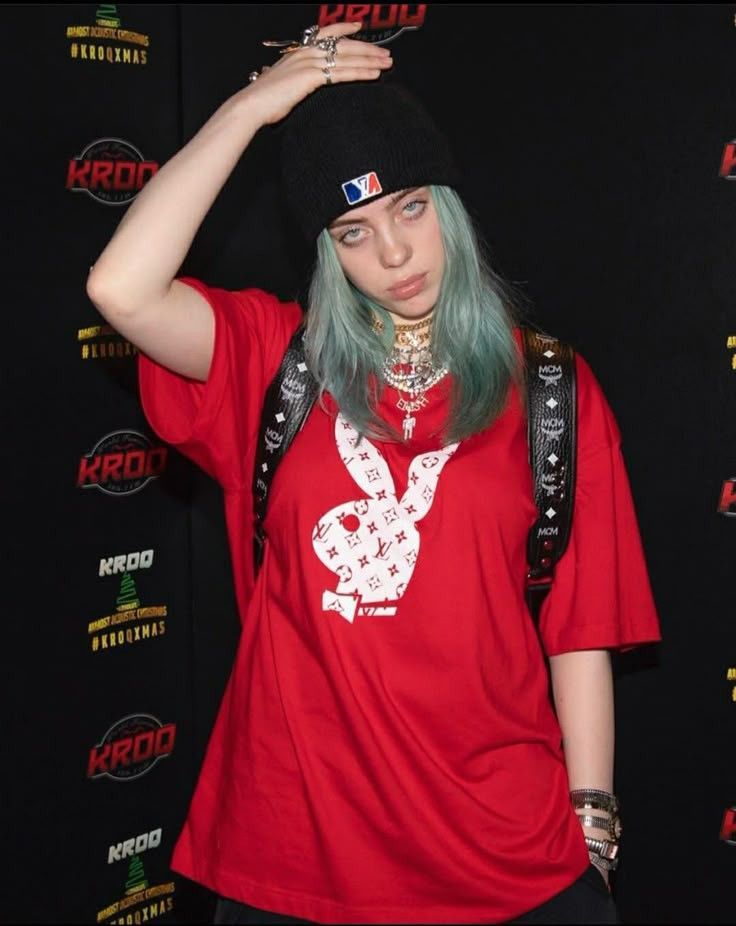 Billie faded blue hair