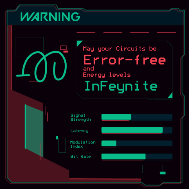 Infeynite sticker