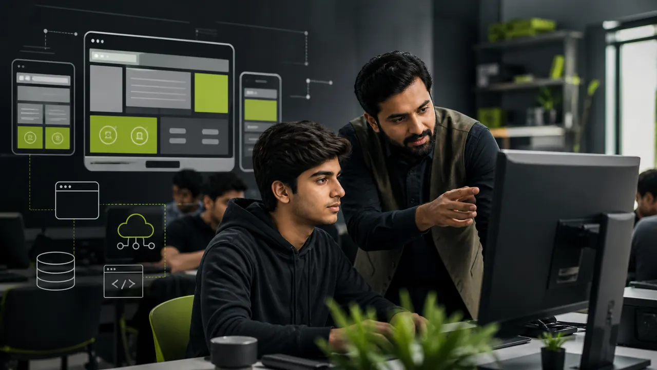 Web development student in Kohat following a 2026 full-stack learning roadmap