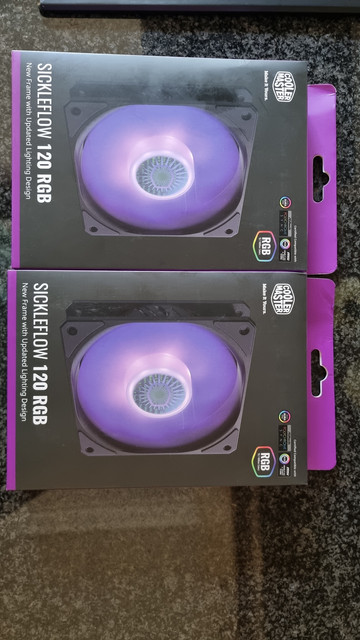 [For Sale] - Brand New Coolermaster Sickleflow 120mm RGB fans - R250 ...