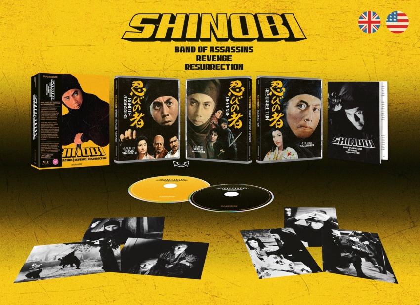 Shinobi no Mono 3-Film Collection (1962-1963) (Radiance Films