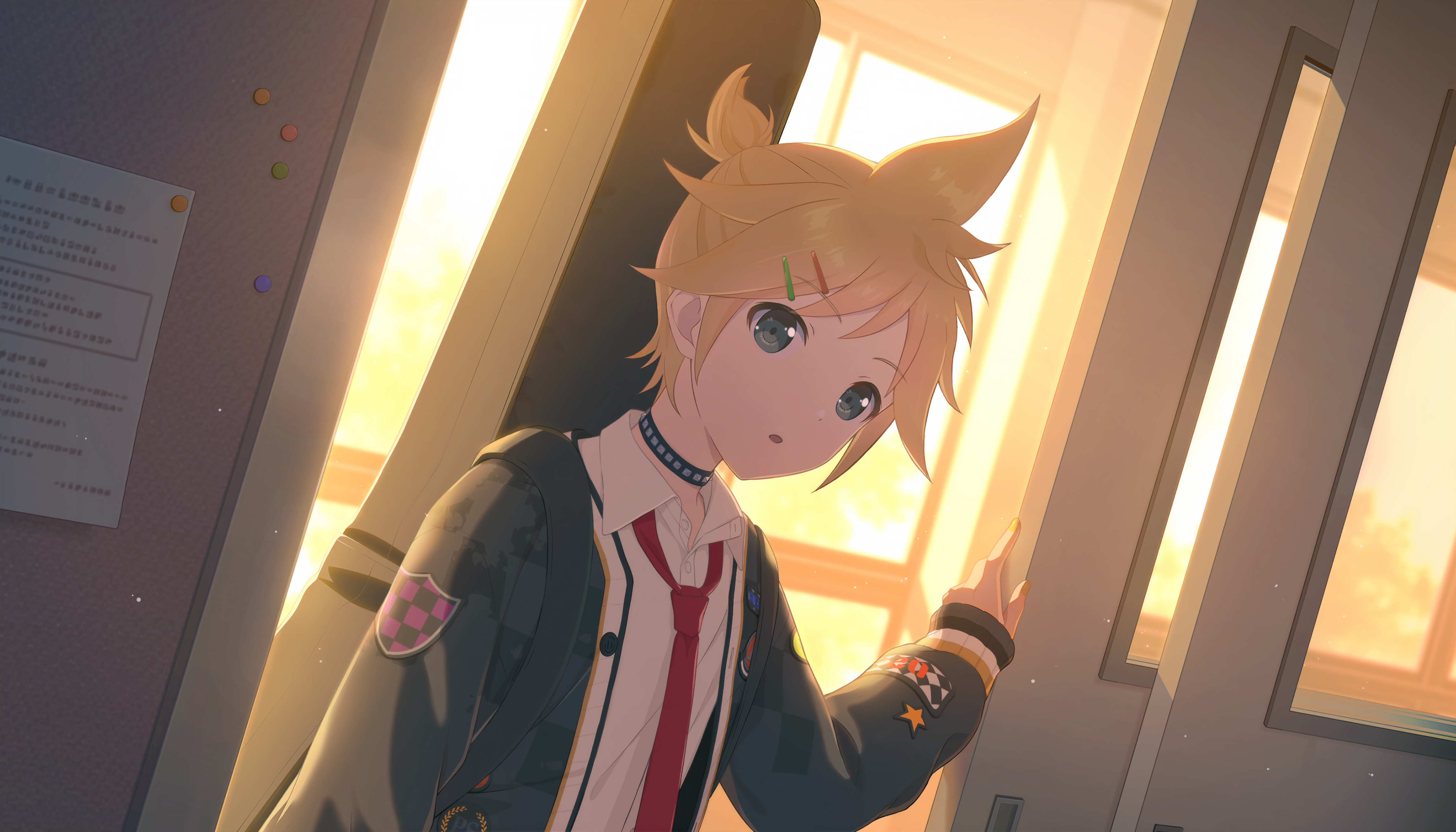 4K Card Upscale #prsk #pjsk #プロセカ 【意外な先客】 #鏡音レン