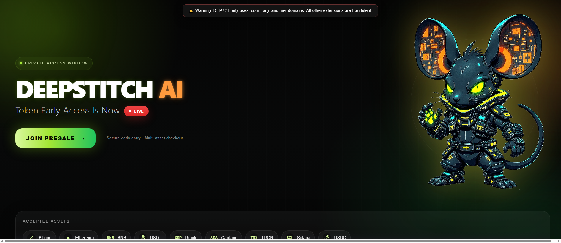 Screenshot of dep72t.com