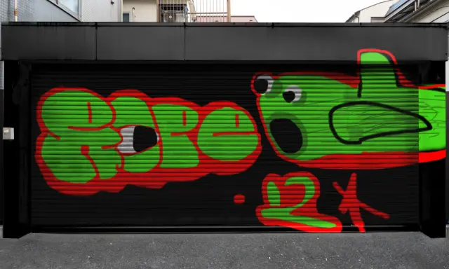 Graffiti artwork by rope12