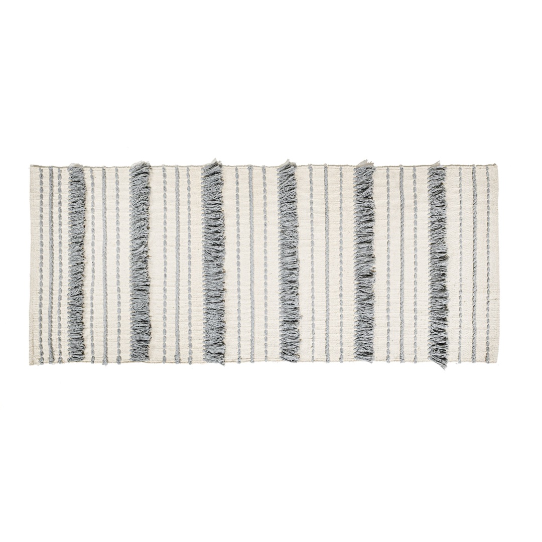S-013 Runner Handmade Cotton Rug