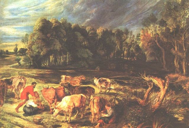 Landscape-with-Cows
