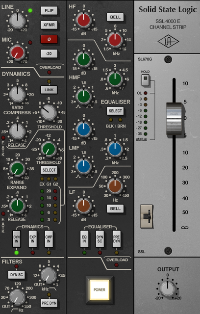 UAD SSL 4000 E Channel Strip