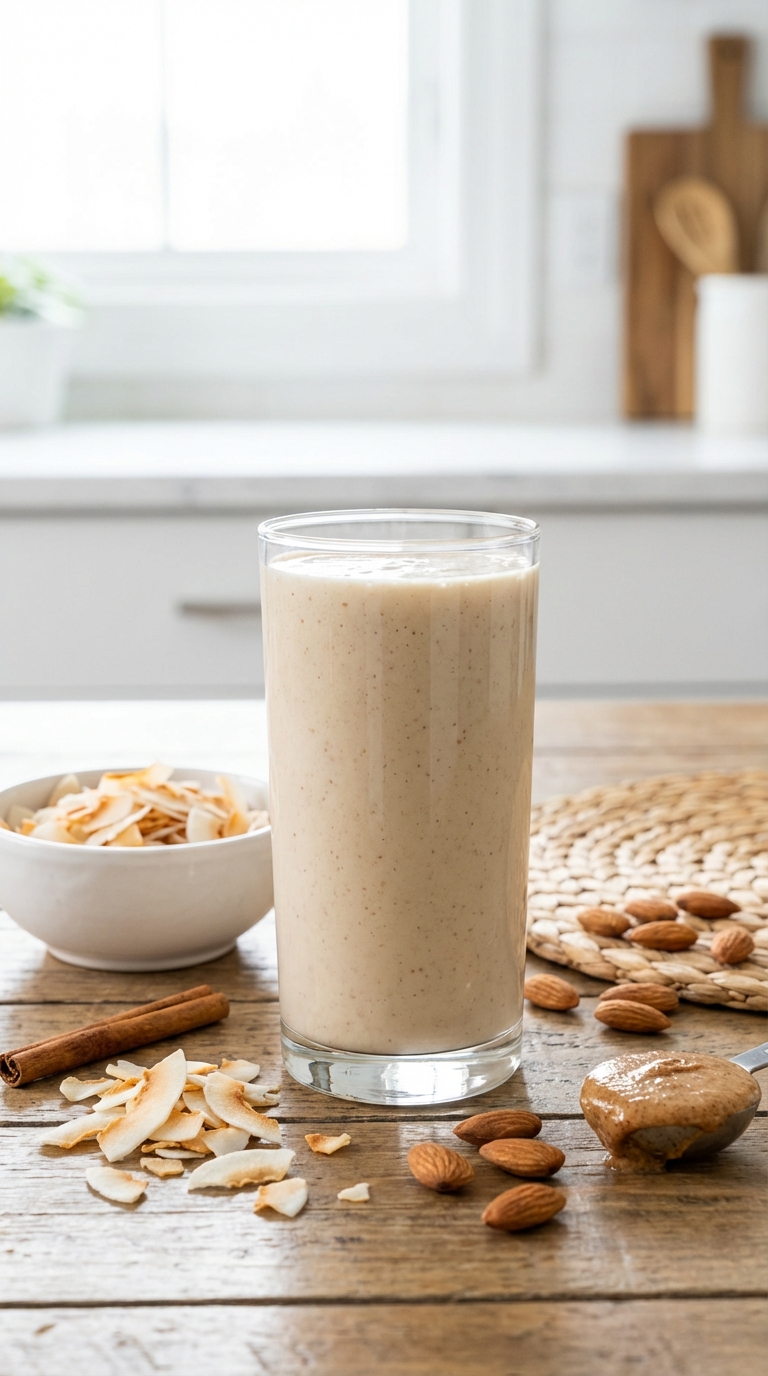 Creamy Coconut Almond — Sip Your Stress Away