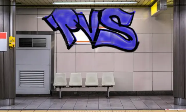 Graffiti artwork by Savrone
