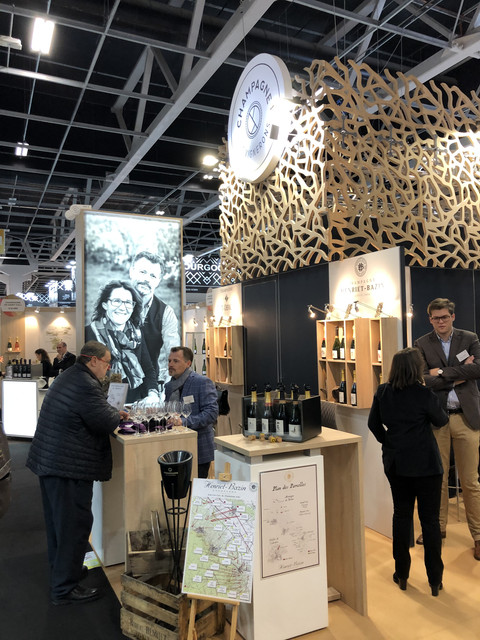 Dégustation de champagne, Wine Paris 2020