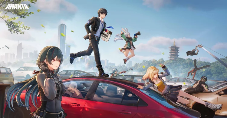 Thế giới đô thị trong Ananta game của NetEase phát hành bởi VNGGames
