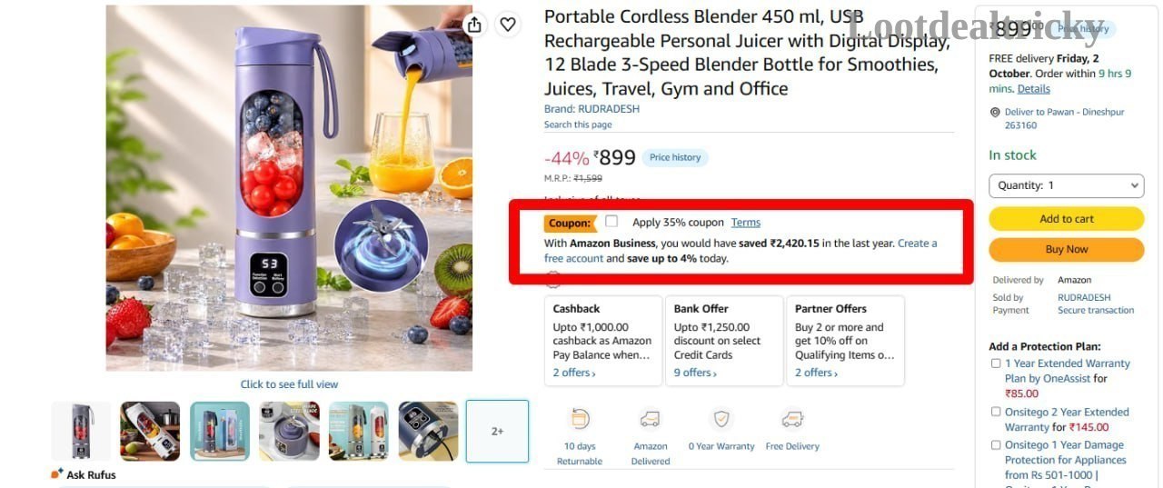 Portable Cordless Blender – Just 35% OFF | Top Unbeatable Deal Portable Cordless Blender – Just 35% OFF | Top Unbeatable Deal