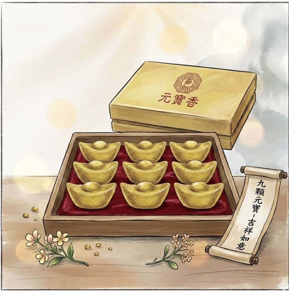 太乙堂元寶9顆