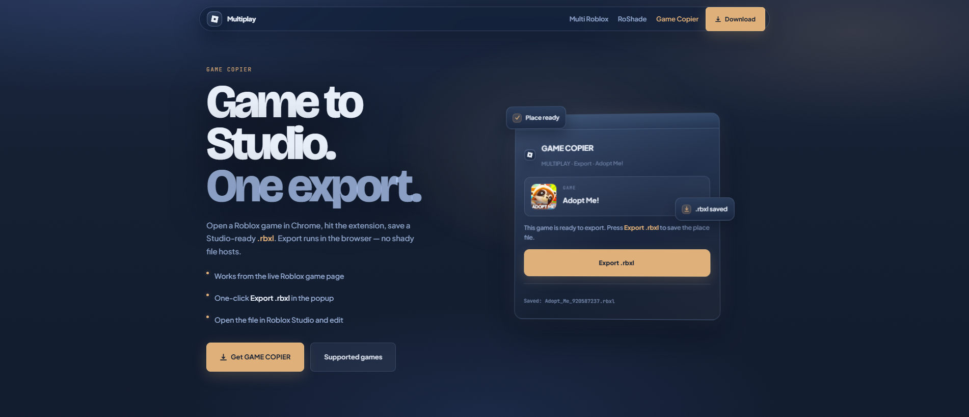 Stored capture of multiplay.at