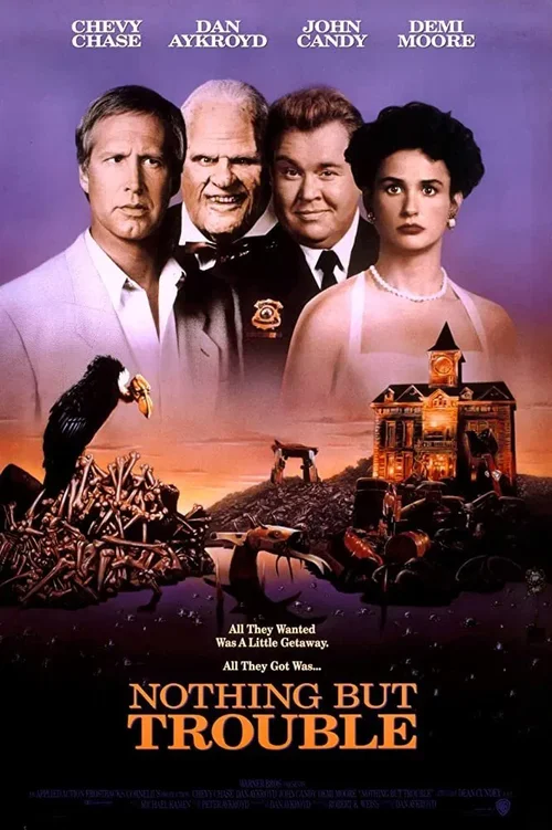 Same kłopoty / Nothing But Trouble (1991) PL.1080p.BDRip.H264-BP007 / Lektor PL