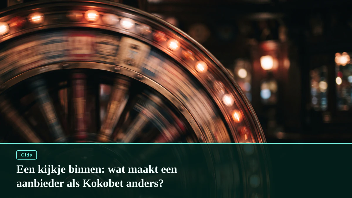 Een kijkje binnen: wat maakt een aanbieder als Kokobet anders?
