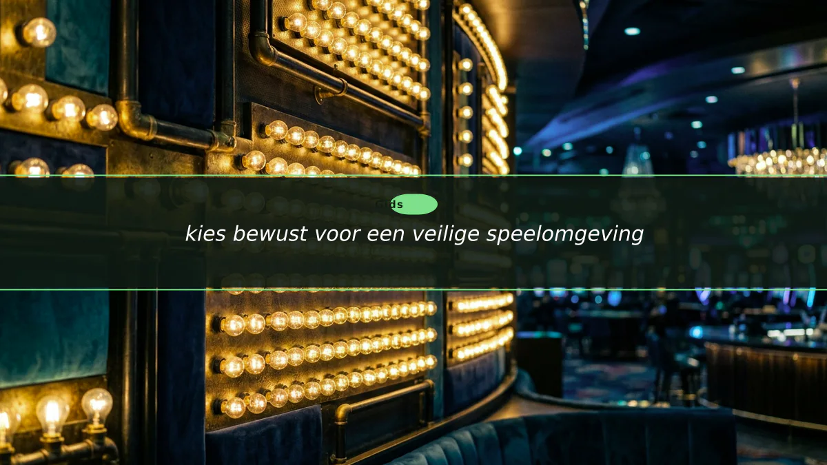kies bewust voor een veilige speelomgeving