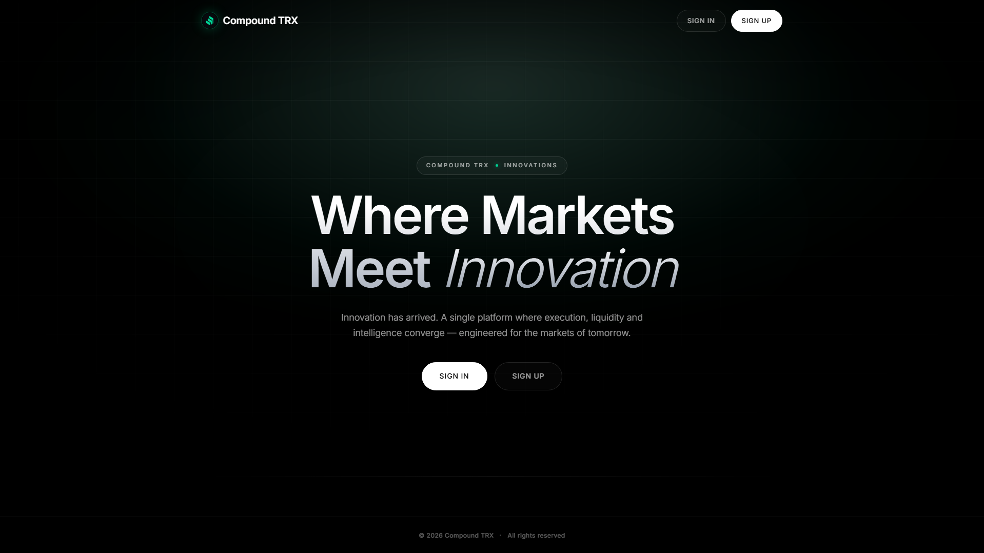 Stored capture of compound-trx.finance