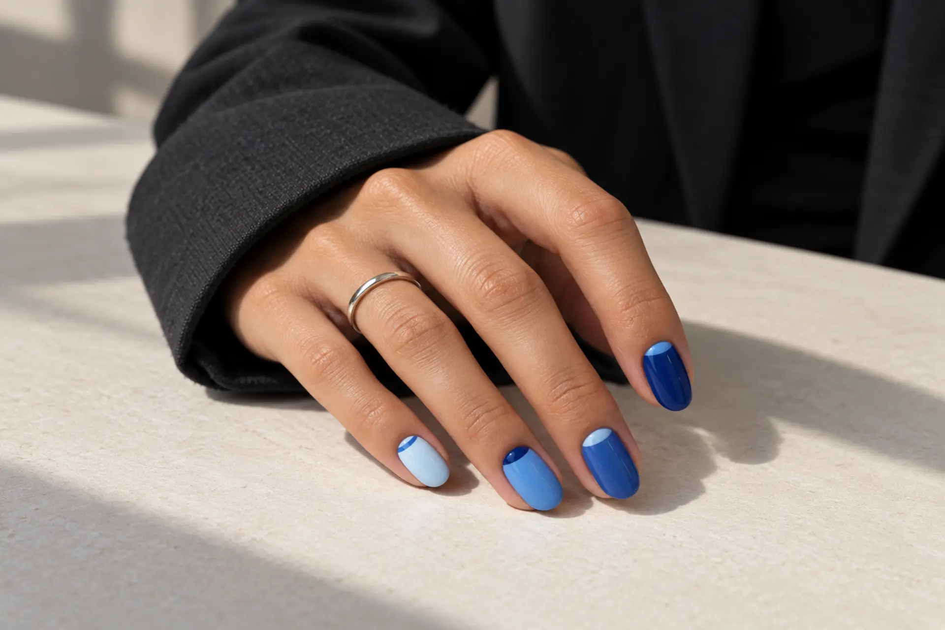 22 Blue Nail Ideas From Powdery Pastels to Inky Navy