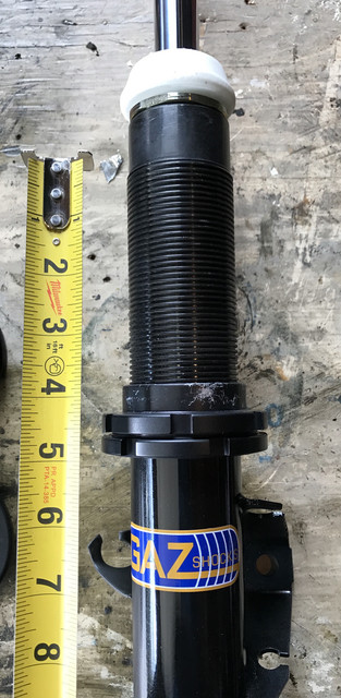 Front Strut Adjustment Length - 5"