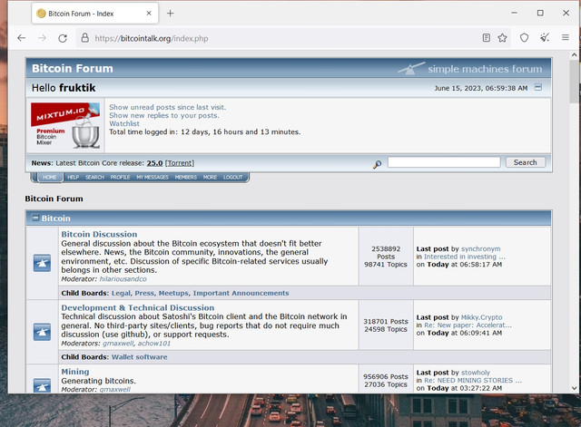 Bitcoin-Forum-Index-Tor-Browser