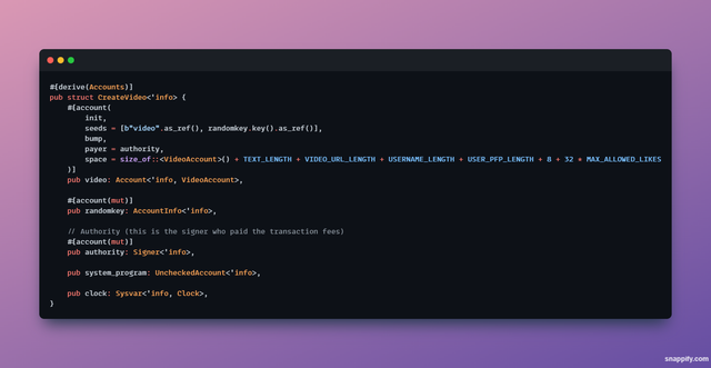 Create-Video-struct