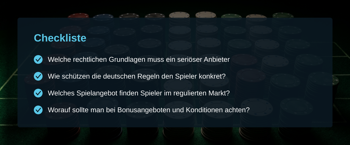 Wie Sie den richtigen Casino Vergleich für Ihre Bedürfnisse anstellen — Checkliste