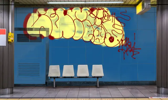 Graffiti artwork by Sumoe