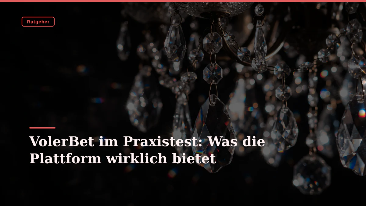 VolerBet im Praxistest: Was die Plattform wirklich bietet