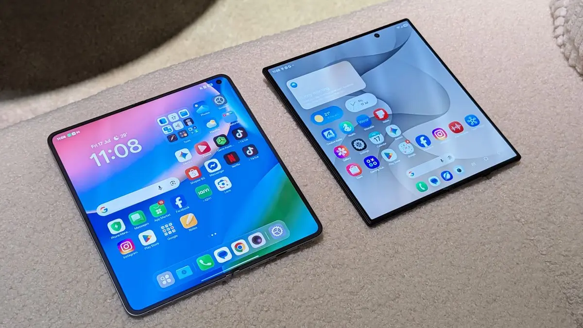 Samsung’s Galaxy Z Fold 8 Ultra dazzles with Flex Titanium, yet Oppo’s Find N6 still reigns crease‑free