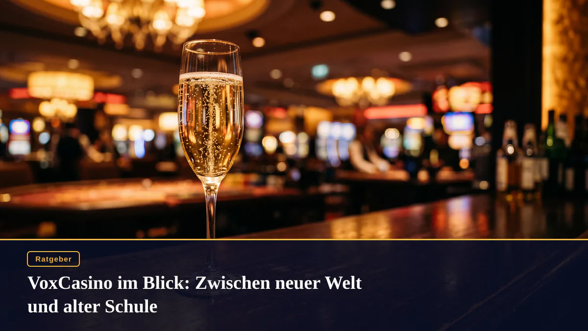 VoxCasino im Blick: Zwischen neuer Welt und alter Schule