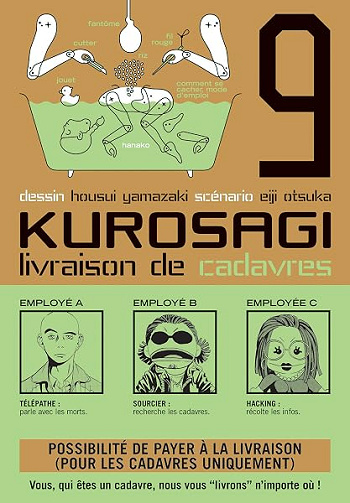Kurosagi T09: Livraison de Cadavres - Housui Yamazaki, Eiji Otsuka Kurosagi T09: Livraison de Cadavres - Housui Yamazaki, Eiji Otsuka