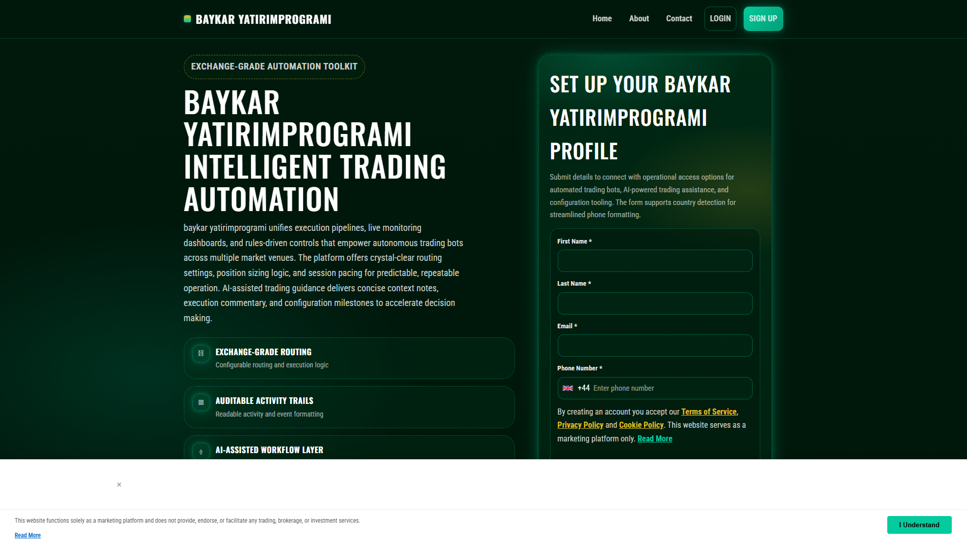 Stored capture of baykar-yatirimprogrami.com