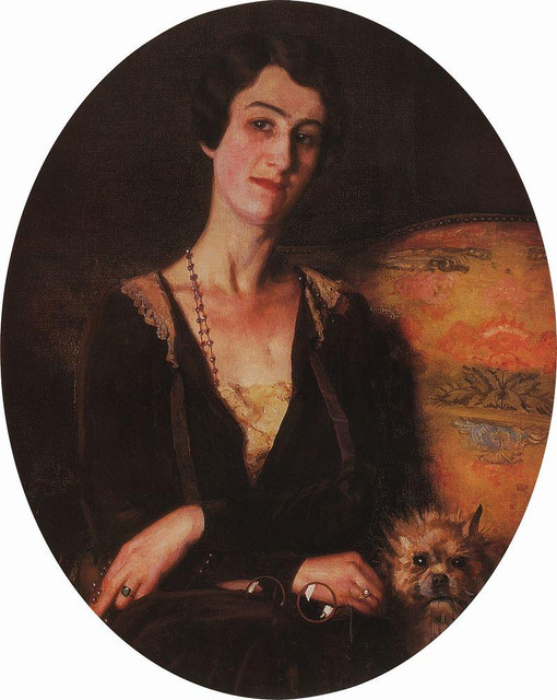 Портрет Е С Питс Билибиной 1926