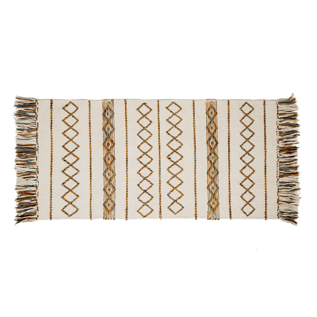 S-016 Runner Handmade Cotton Rug