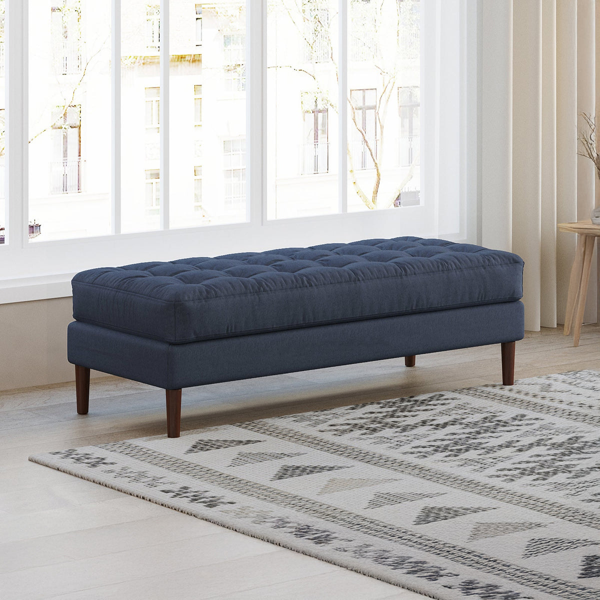 Tufted Upholstered Bench
