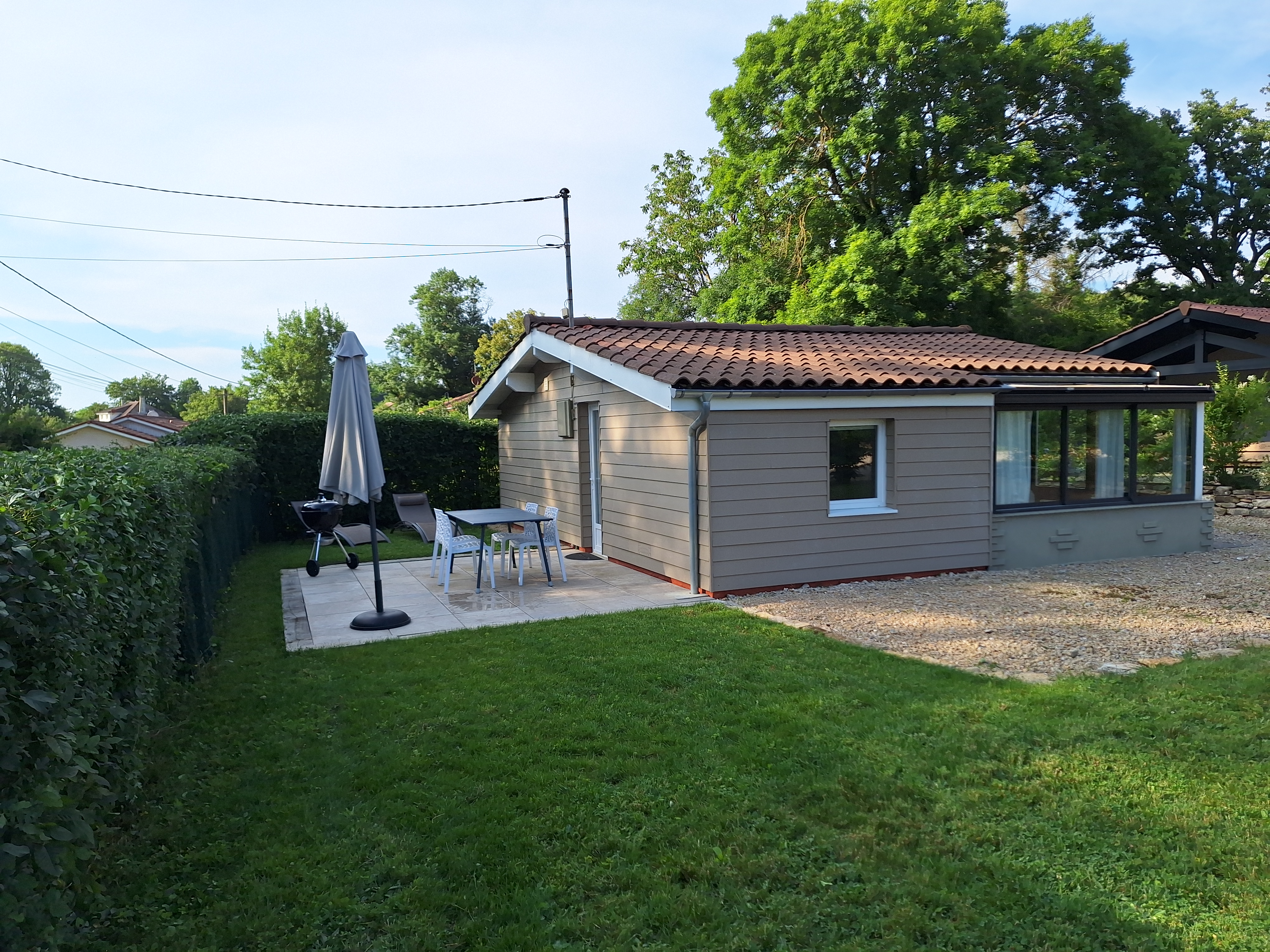 Façade du gîte les Mathys