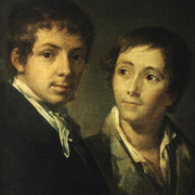 Портрет Морковых Этюд Начало 1810 х