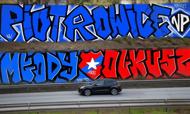 Graffiti artwork by vandald