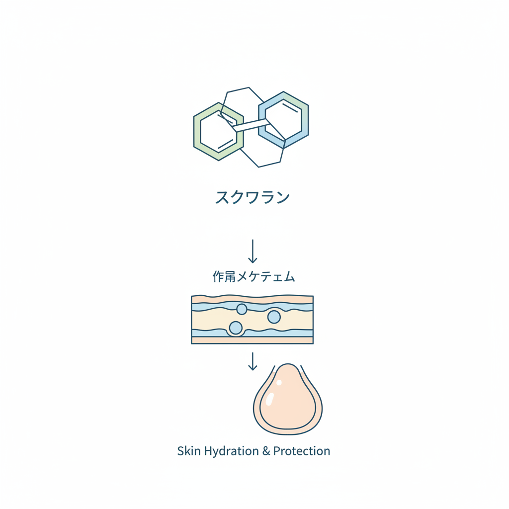 スクワランの正しい使い方ガイド スクワランとは？作用メカニズムを科学的に解説 韓国コスメ