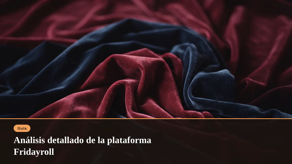 Análisis detallado de la plataforma Fridayroll