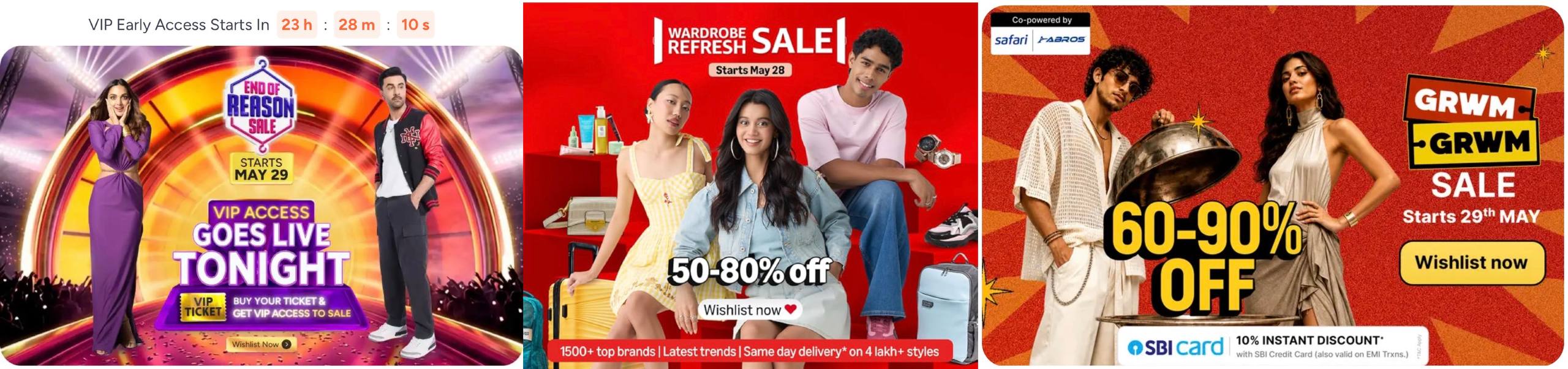 Upcoming 3 Fashion – Best Deal Get 70% OFF Today