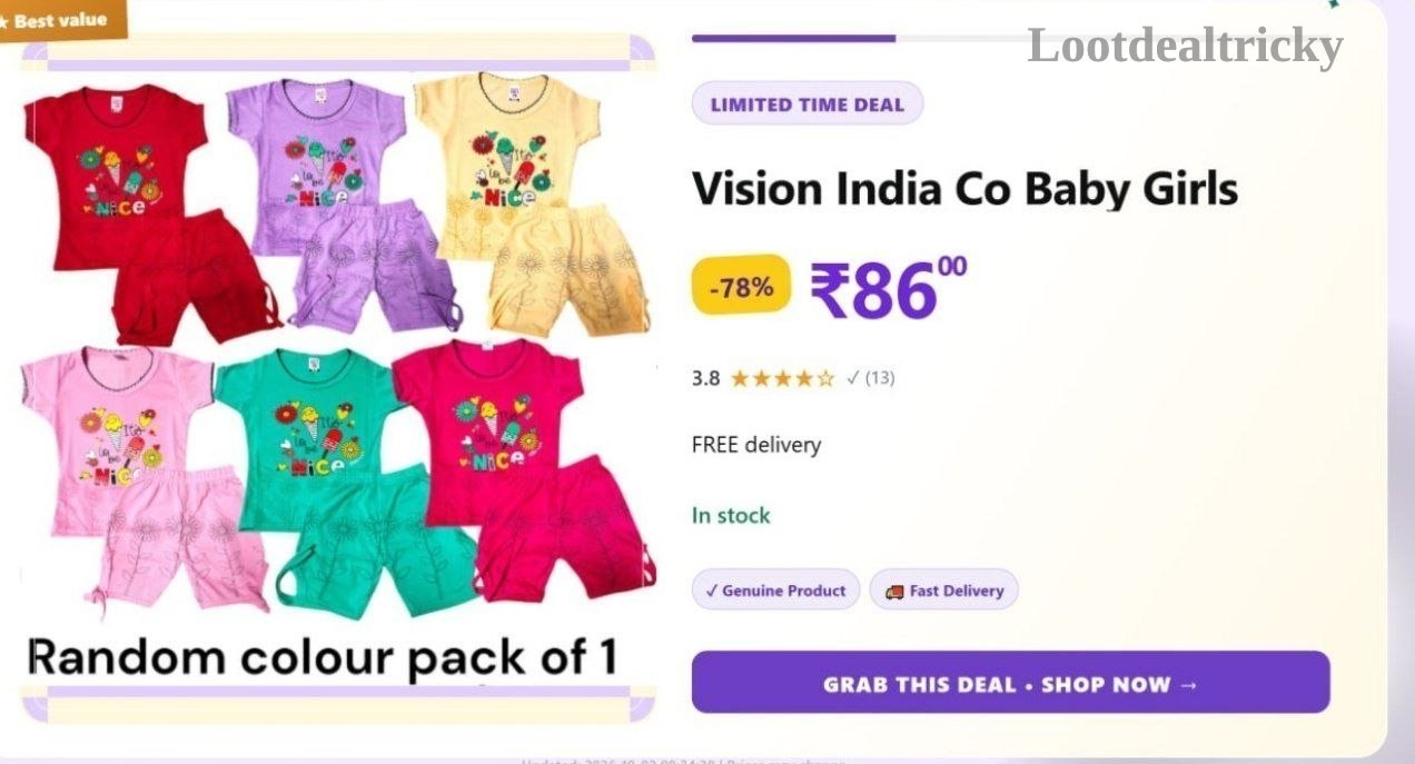 Baby Girls Combo | Best Price Drop Today