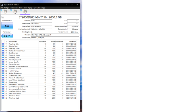 Seagate 2 tb ekstern