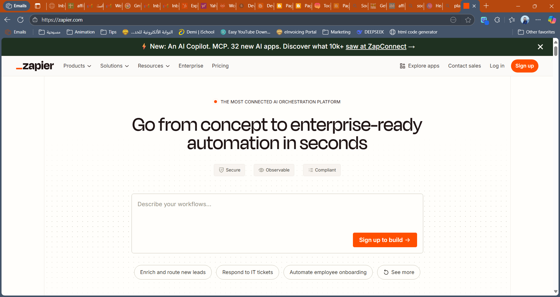 Zapier Interface Preview