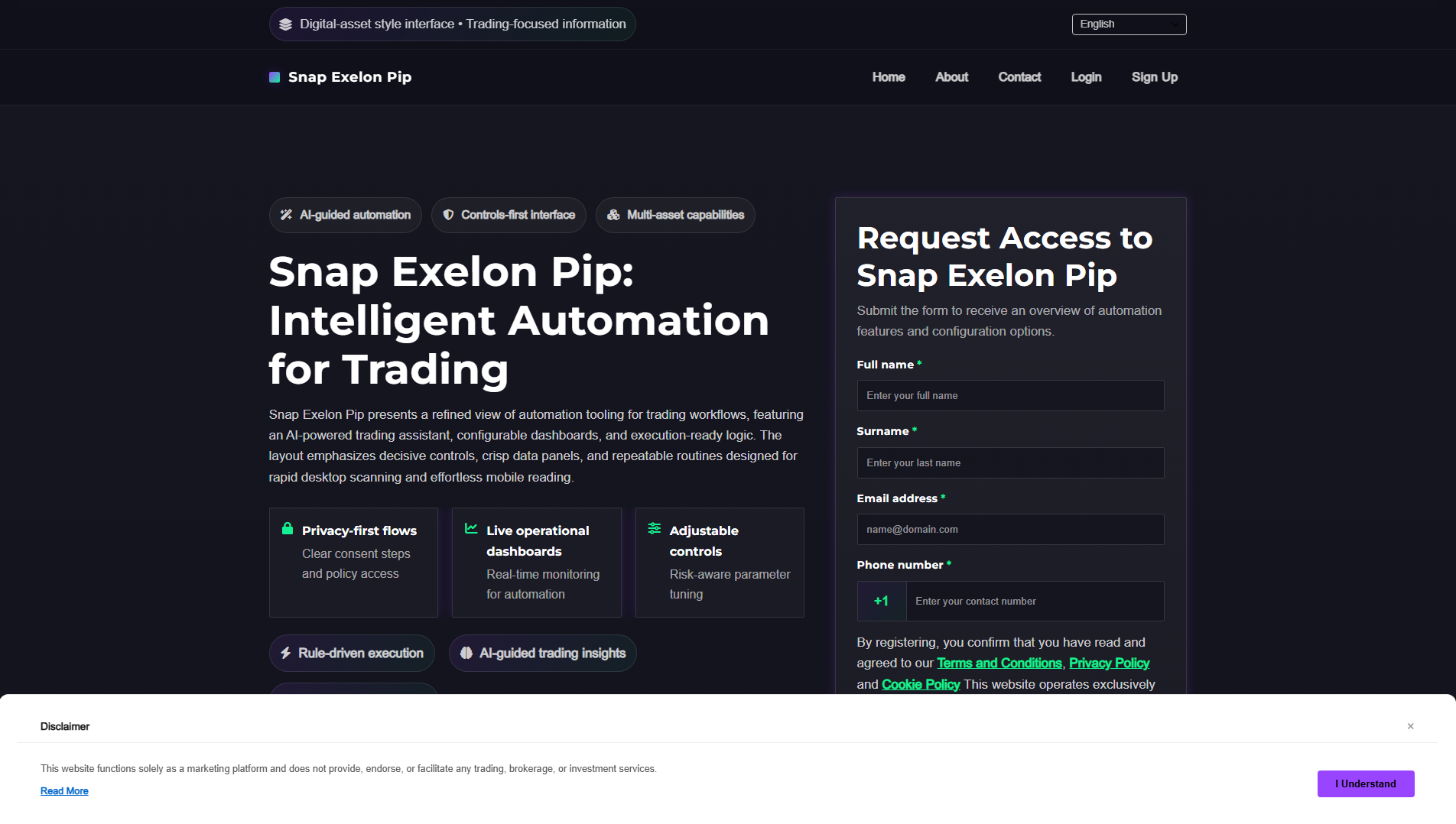 Stored capture of snap-exelon-pip.pro